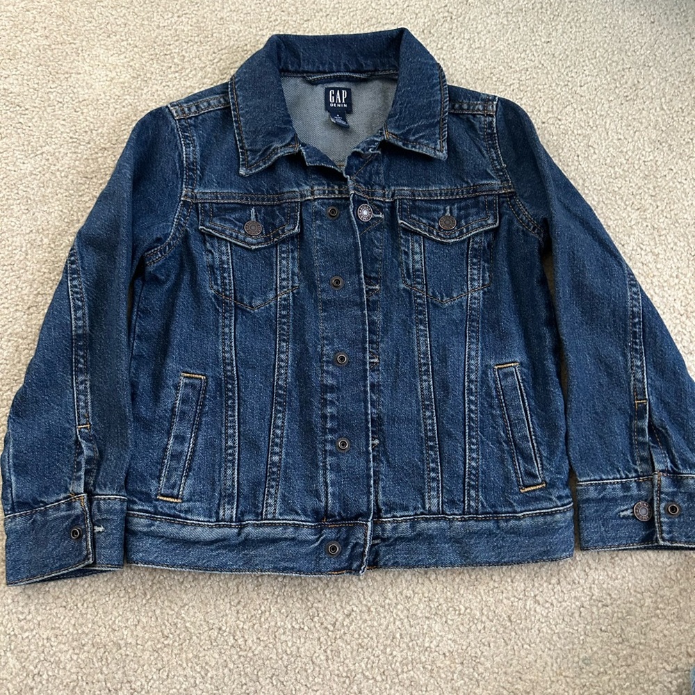 Boys gap jean jacket size 5